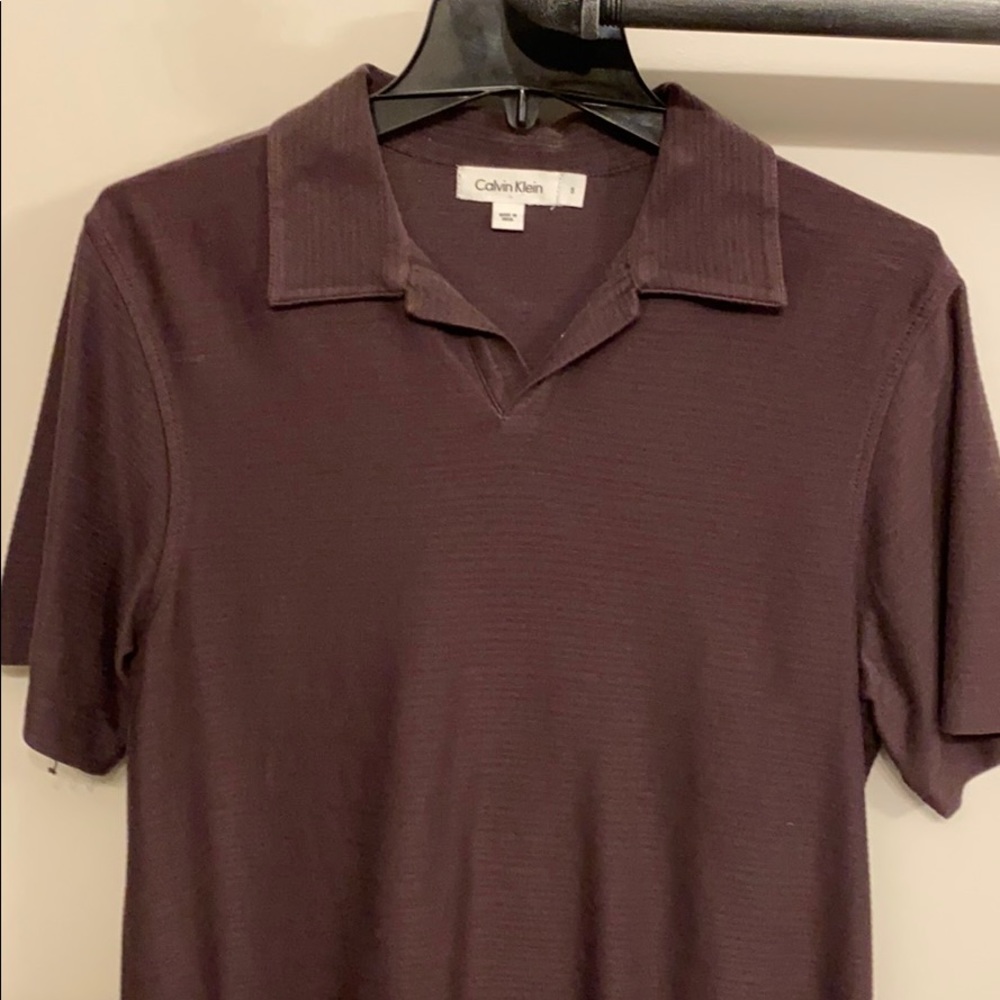 Calvin Klein Johnny collar polo